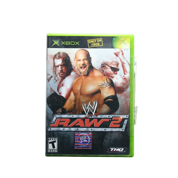 🎮WWE Raw 2  (Microsoft Xbox, 2003) CIB W/manual Tested🎮 - Picture 1 of 3